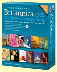 Encyclopedia Britannica 2005 CD Ultimate Reference Suite