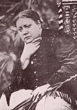 HP Blavatsky in 1881
