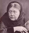 H.P. Blavatsky in 1889, London