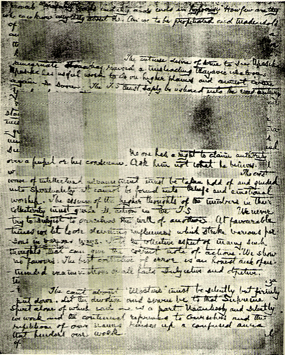 1900 KH Letter to Mrs. Annie Besant, page 2