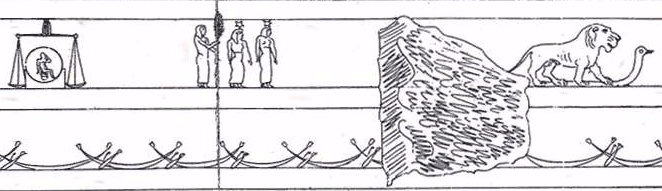 mackey drawing of three virgos