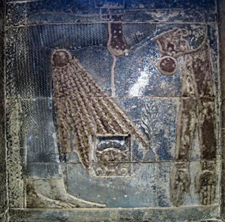 Nut at a ceiling of Dendera temple